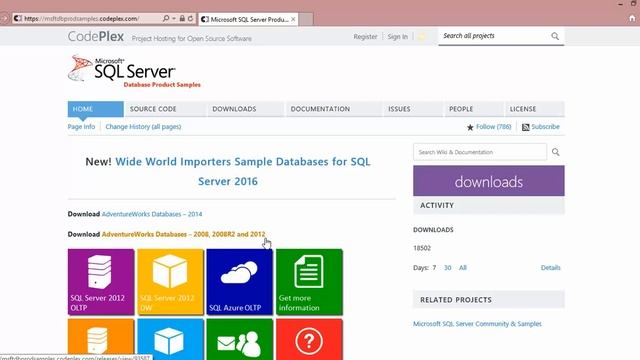 Ders - 1 - AdventureWorks database SQL içerisine Attach Etmek смотреть онлайн
