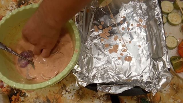 Рубрика! Быстро, Вкусно))) Шашлыки в Духовке, с Овощами ! смотреть онлайн
