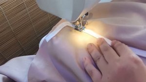 Шьём с кантом наволочку