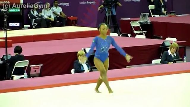 Gomes Adrian BRA FX Olympic Test Event 2012 смотреть онлайн