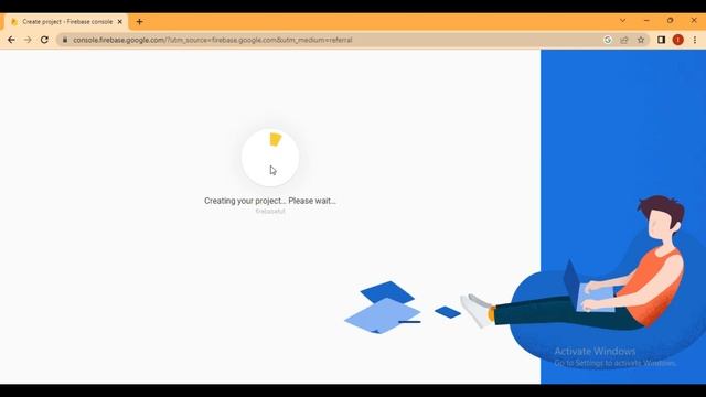Creating a Firebase Project on the Firebase Console - Android Firebase Tutorial. смотреть онлайн