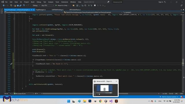 Object Detection Using OpenCV | Augmented Reality using OpenCV (7/9) смотреть онлайн