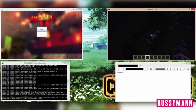 Bukkit & Java - ServerGUI - by Bussymann смотреть онлайн