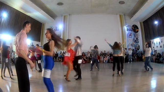 08 Bachata J'n'J Novice Отборочный тур 3 заход 2 трек. ZnB Competition 2018 смотреть онлайн