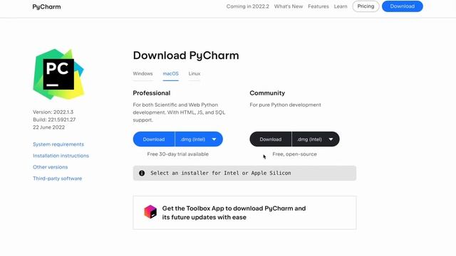 SOS 11 | Python and Jetbrains Pycharm Installation for Mac смотреть онлайн