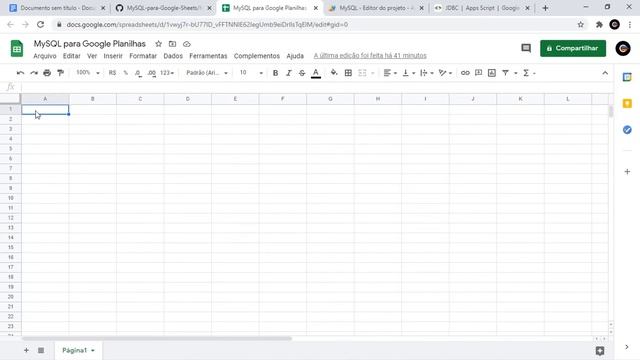 Integração entre um Banco de dados MySQL e uma Planilha do Google | Parte 1 смотреть онлайн