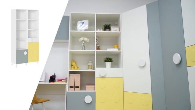 Модульная детская "КУБО" смотреть онлайн