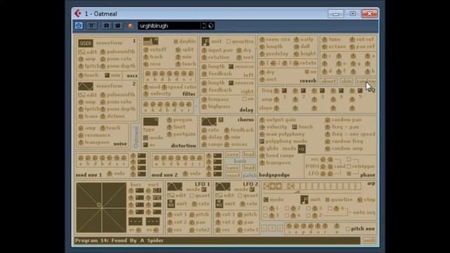 oatmeal synth random button test смотреть онлайн
