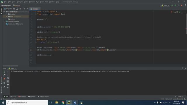 Course Python In Arabic | Python and Tkinter | 9 Widget Button (Part 3) смотреть онлайн