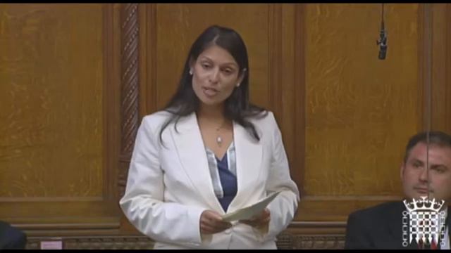 Priti Patel MP - Maiden Speech смотреть онлайн