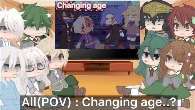 MHA/BNHA reacts to “Age changer” meme || Part 2 of “Age changer meme” смотреть онлайн