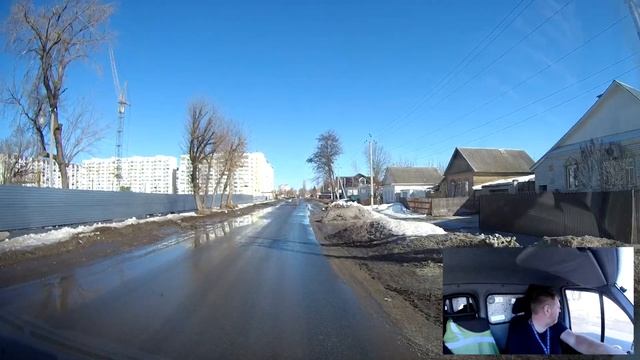 Балаково / проезд по городу / часть 1 смотреть онлайн