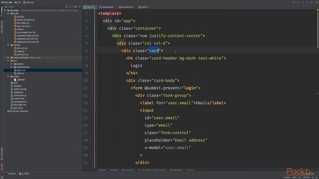 Vue.js 2 Recipes : Building a Basic Form Using Bootstrap and Vue | packtpub.com смотреть онлайн