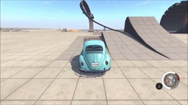 MESSING WITH HERBIE - Love Bug Mod - BeamNG Drive