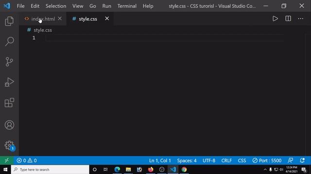 Css full course in bangla for beginners | how to open multiple file in vs code | link css | part - смотреть онлайн