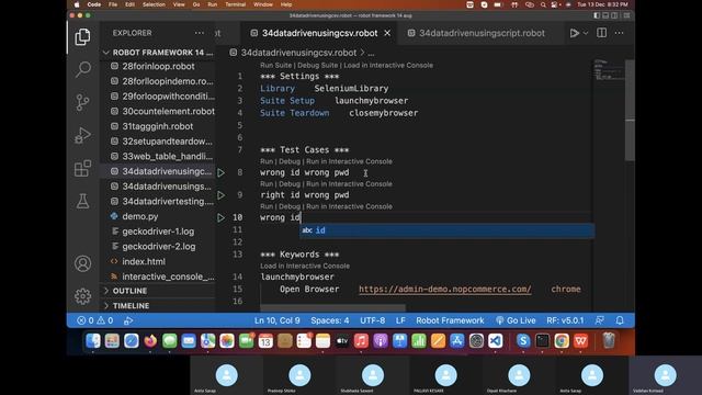 Robot framework with python lecture 11 | Robot framework in Marathi | смотреть онлайн