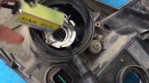 Установка светодиодных LED ламп в линзы Chevrolet Captiva C140