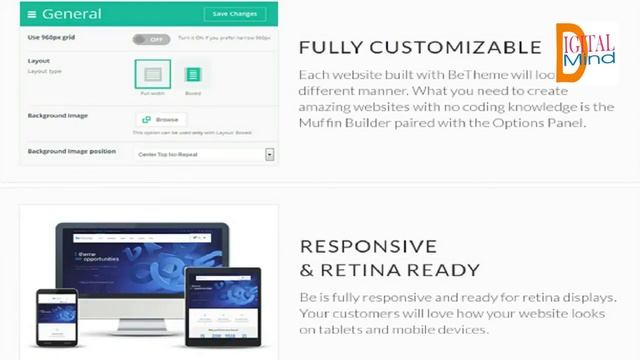 Betheme Review - MultiPurpose Wordpres Responsive Theme Easy Installation & Customization смотреть онлайн