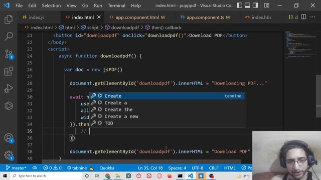 jsPDF Html2Canvas Tutorial to Export HTML With Custom CSS Styles to PDF Document in Javascript смотреть онлайн