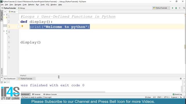 Python Tutorial in Urdu | Hindi | User Defined Functions in Python | How to make functions in pytho смотреть онлайн