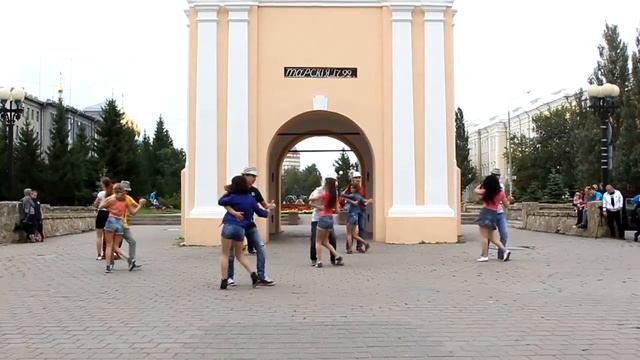 Kizomba Flashmob Summer OMSK 2015 смотреть онлайн