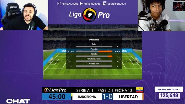 BARCELONA SC VS LIBERTAD ? PARTIDO EN VIVO - LIGA PRO ECUADOR смотреть онлайн