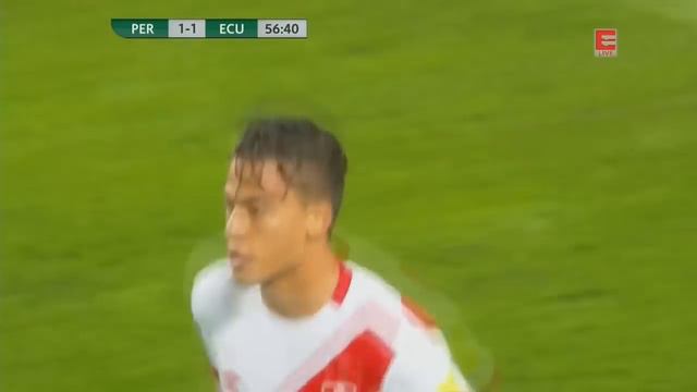 Cristian Benavente (Perú) vs Ecuador World cup Qualifiers (Home) 720p смотреть онлайн