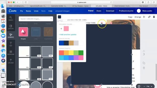 Adding a Clickable Call-to-Action to an Ebook in Canva смотреть онлайн