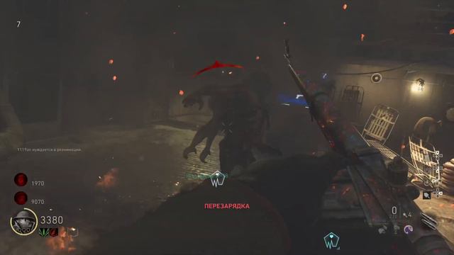 Call of Duty WW2 zombies DLС 3 "через глубины"! Пасхалка! смотреть онлайн