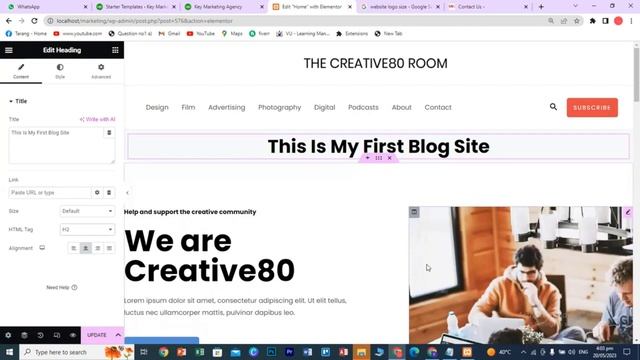 How to create blog site with wordpress 2023 | Starter Templates Plugin| Urdu Hindi смотреть онлайн