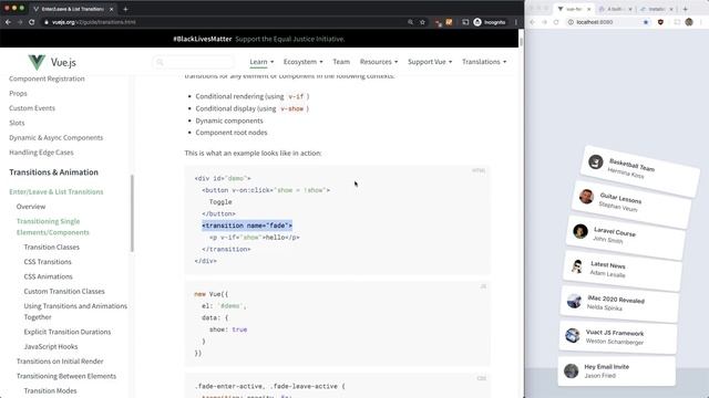 Fan Out Animation - Vue & Tailwind CSS смотреть онлайн