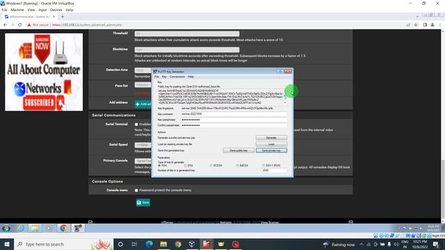 Chapter-39 : Pfsense SSH Access | Pfsense SSH Login| Pfsense SSH Tunnel  | Pfsense SSH Console.
