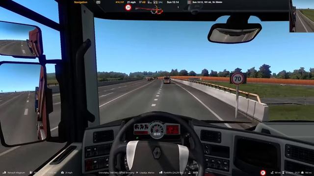 ets2 pro real#35 ostroleka liepaja renault magnum смотреть онлайн