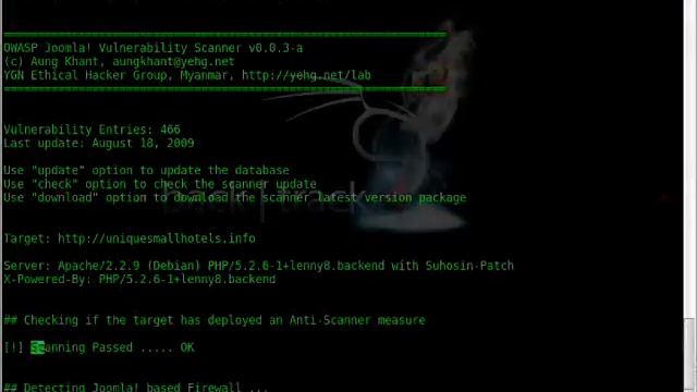 JoomScan (Official Team Nuts) смотреть онлайн