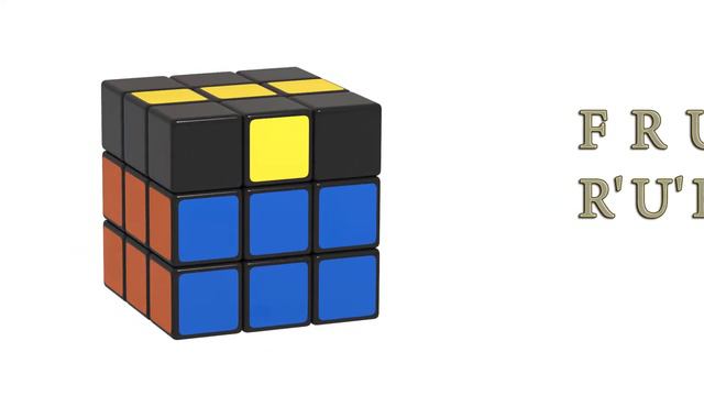 Rubik's Cube - the yellow cross from the "dot" shape смотреть онлайн