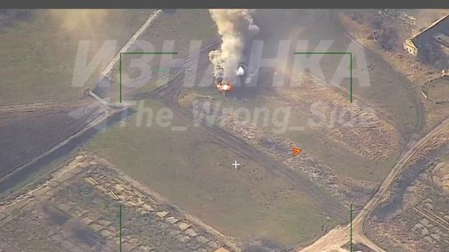 Расчёт БпЛА обнаружил пусковую установку ЗРК NASAMS