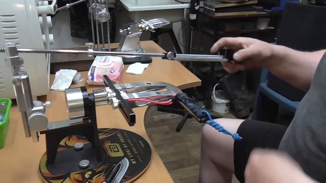 Супер сет супер абразивов от MrAkimDim. Заточка ножа из RWL34.