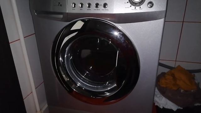 DAEWOO washing machine test mode 600 rpm unbalanced spin смотреть онлайн
