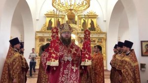 Митрополит Игнатий наградил правом ношения наперсного креста золотого цвета иерея Алексия Суханова