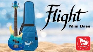 Электрическое бас-укулеле FLIGHT Mini Bass TBL