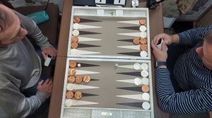 ДЛИННЫЕ НАРДЫ. Матч до 3х