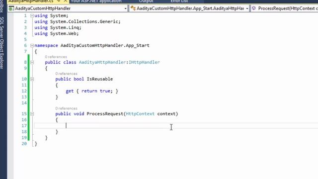 What is HttpHandler and How to Implement Custom HttpHandler in ASP.NET MVC смотреть онлайн