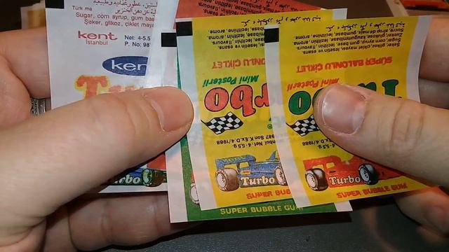 Turbo gum replica wrappers and inserts, series 1 #1-50! Вкладыши от жвачки Turbo первой серии 1-50! смотреть онлайн
