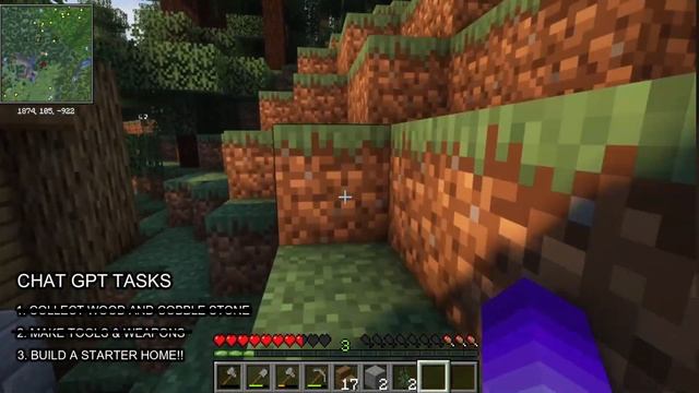 Minecraft, BUT AI Makes All My Decisions For Me смотреть онлайн