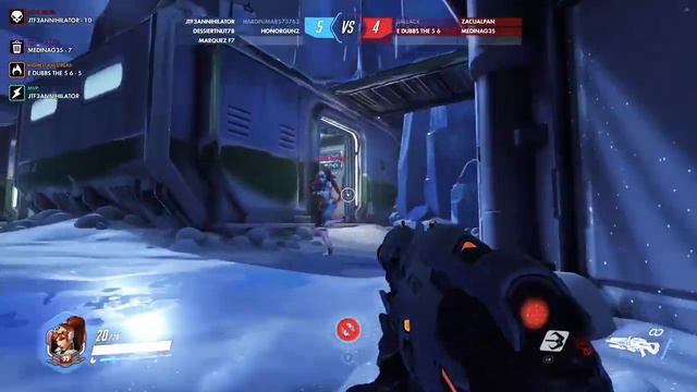 Overwatch custom game widow maker only смотреть онлайн