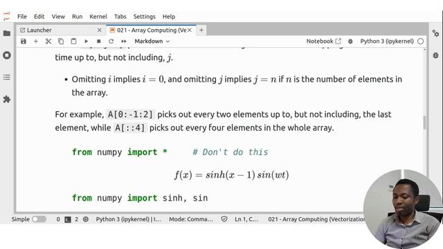 021 - VECTORIZATION IN PYTHON AND NUMPY ARRAY смотреть онлайн