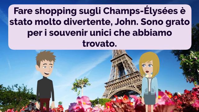 Italian Practice Episode 88 - Planning A Trip To Paris | Learn Italian | Improve Italian