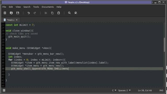 GTK 3 GUI In C Pt2