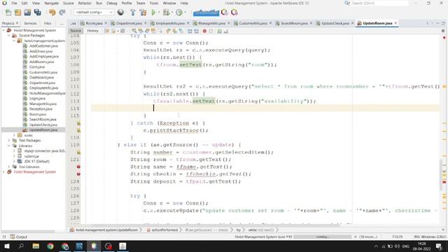 15/17 - Hotel Management System | Java Project | Creating Update Room Class смотреть онлайн