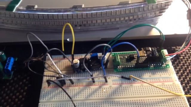RGB Leds with ESP8266 first test / Первый тест RGB-светодиодов и ESP8266 смотреть онлайн